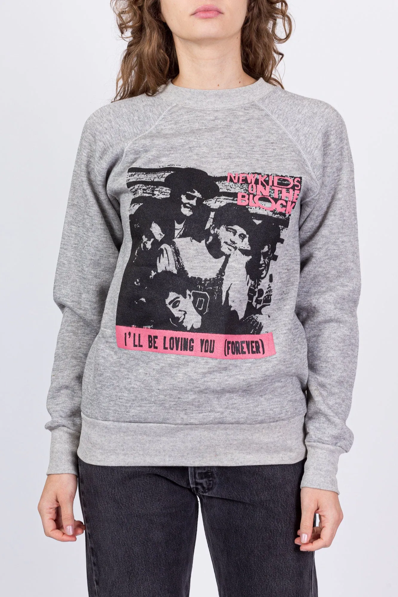 80s New Kids On The Block Sweatshirt - Men's Small, Women's Medium