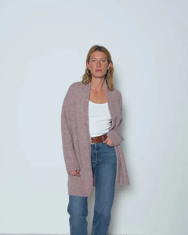 Alyiah Open Front Cardigan