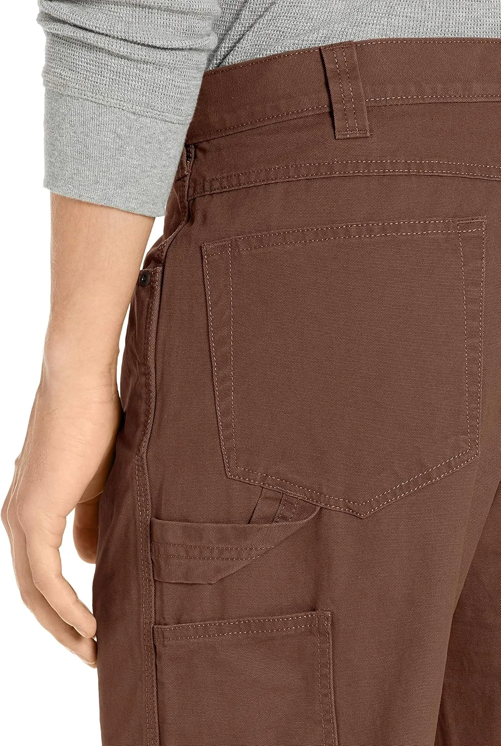 Amazon Essentials Men's Relaxed-Fit Carpenter Pants with Tool Pockets