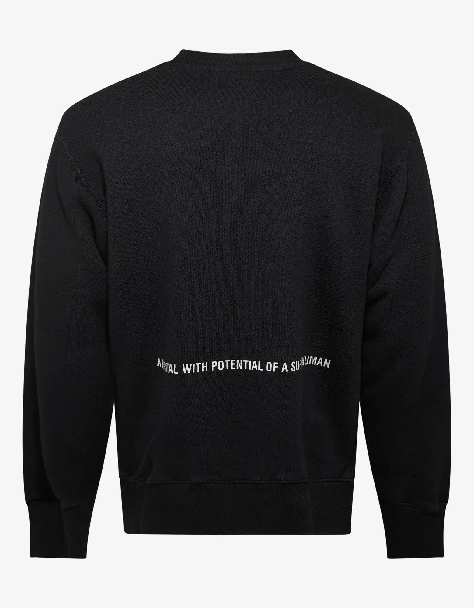 Ambush Black /19 Logo Print Sweatshirt