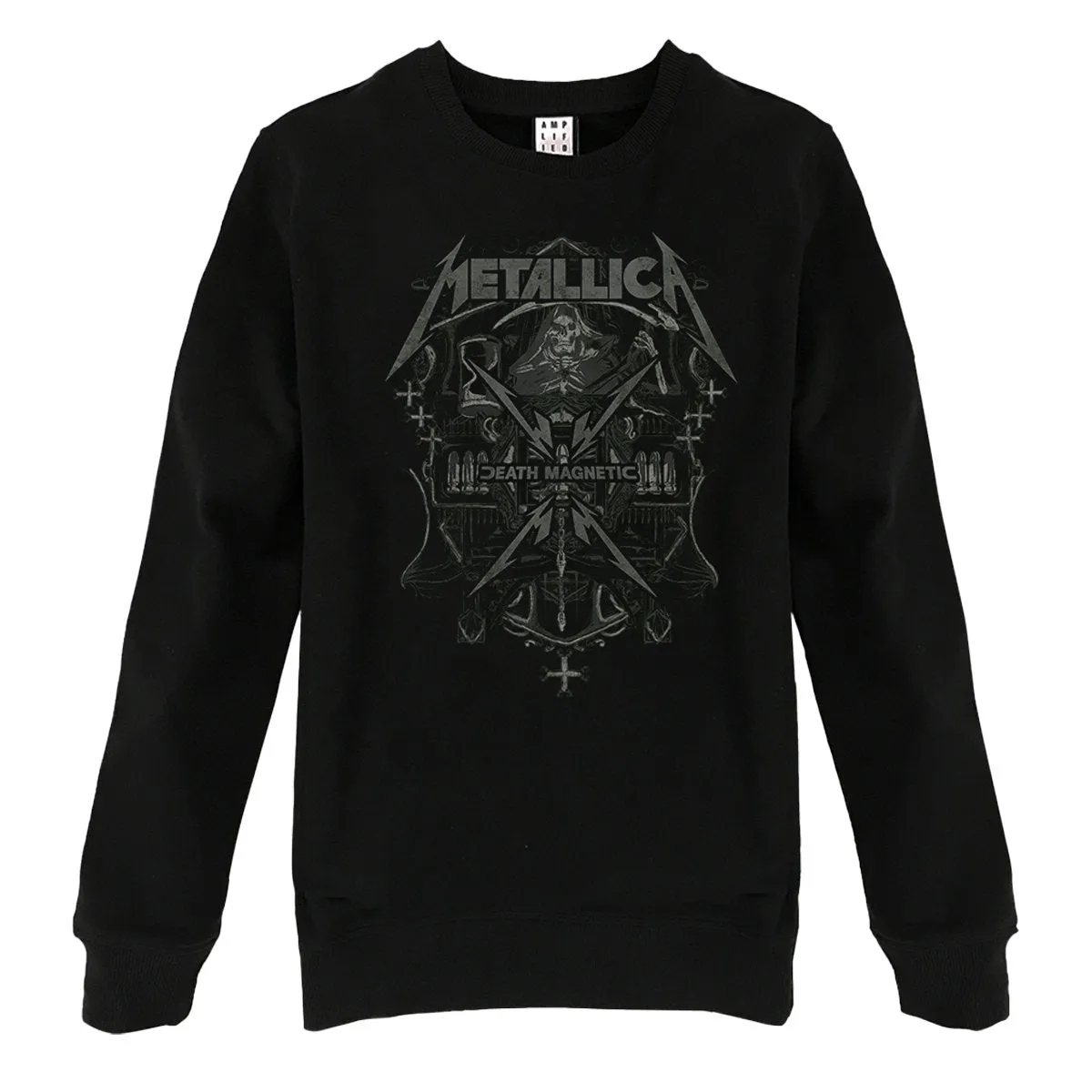 Amplified Unisex Adult Death Magnetic Metallica Sweatshirt