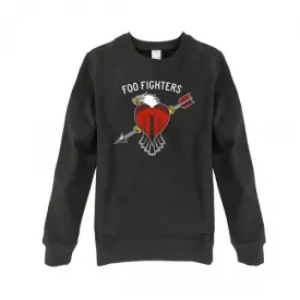 Amplified Unisex Adult Eagle Tattoo Foo Fighters Sweatshirt