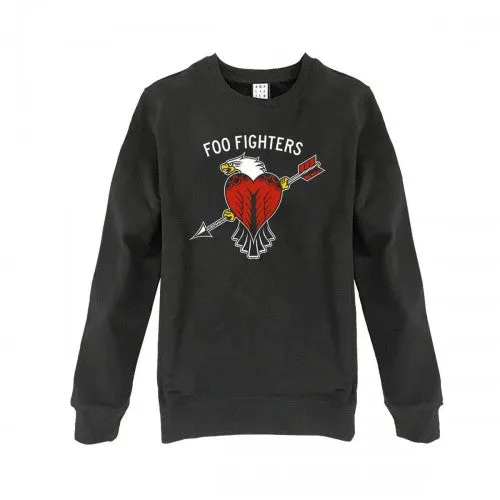 Amplified Unisex Adult Eagle Tattoo Foo Fighters Sweatshirt