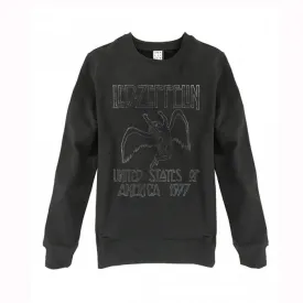 Amplified Unisex Adult USA 1977 Led Zeppelin Sweatshirt