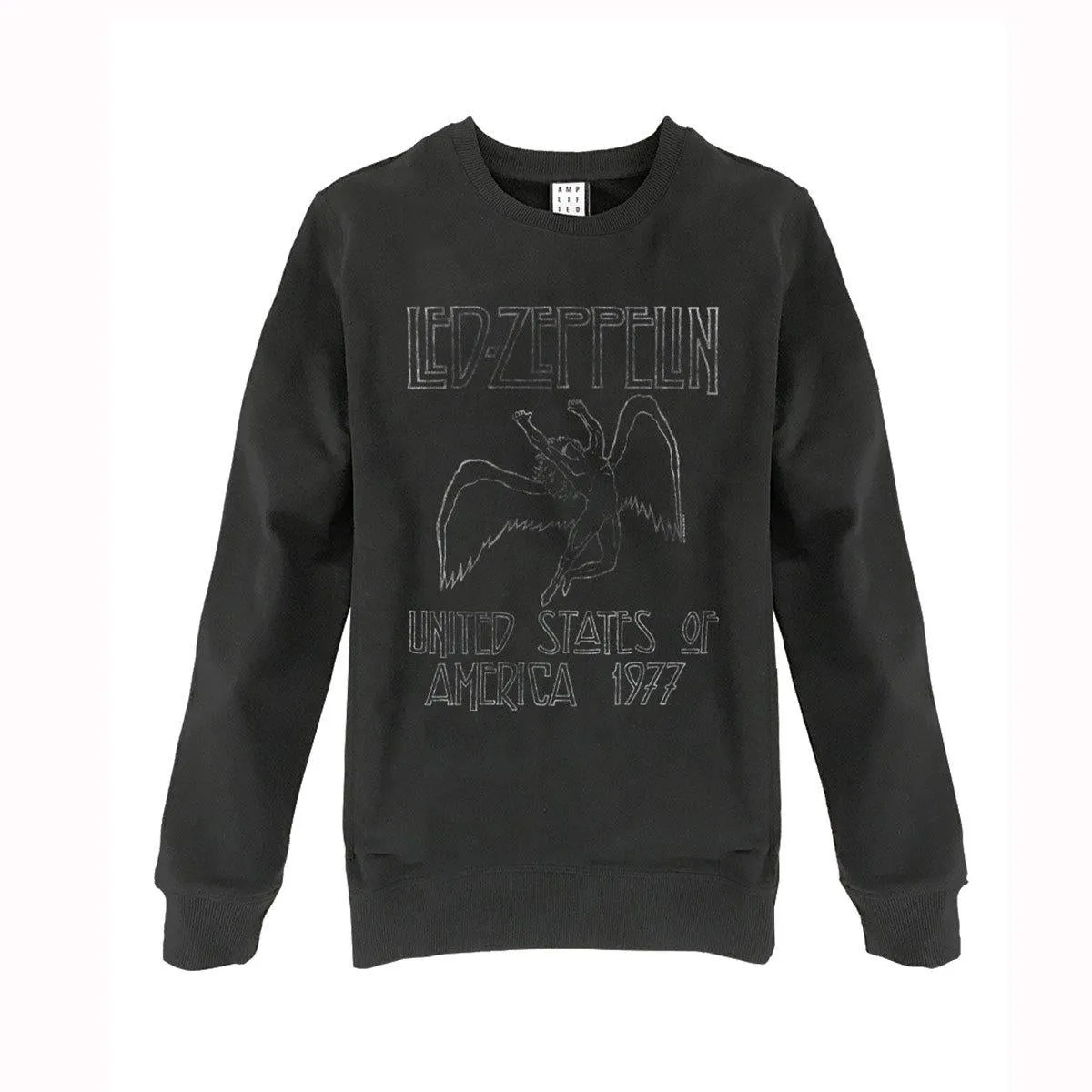 Amplified Unisex Adult USA 1977 Led Zeppelin Sweatshirt
