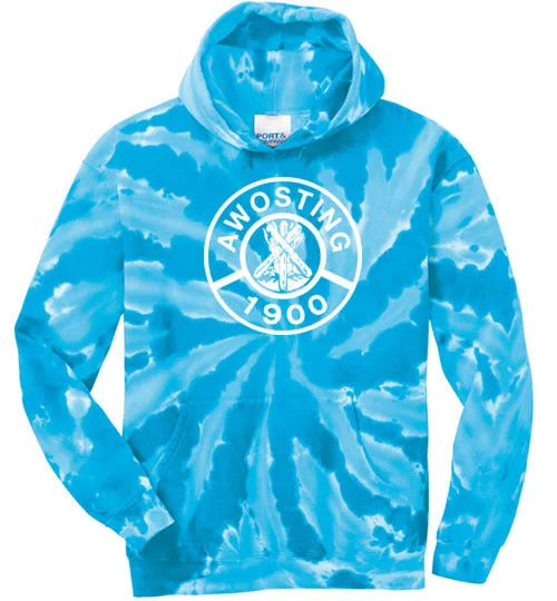 Awosting Tie-Dye Hooded Sweatshirt