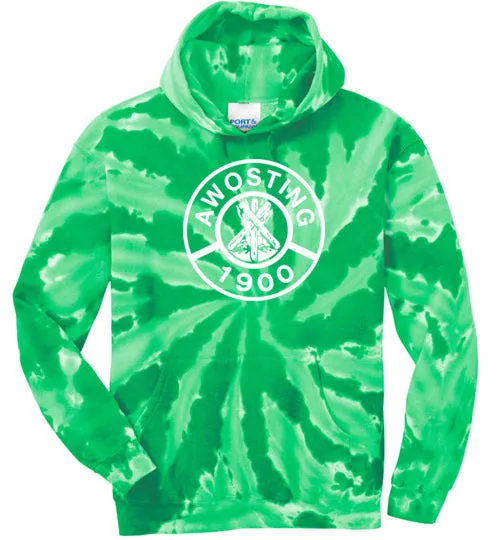 Awosting Tie-Dye Hooded Sweatshirt
