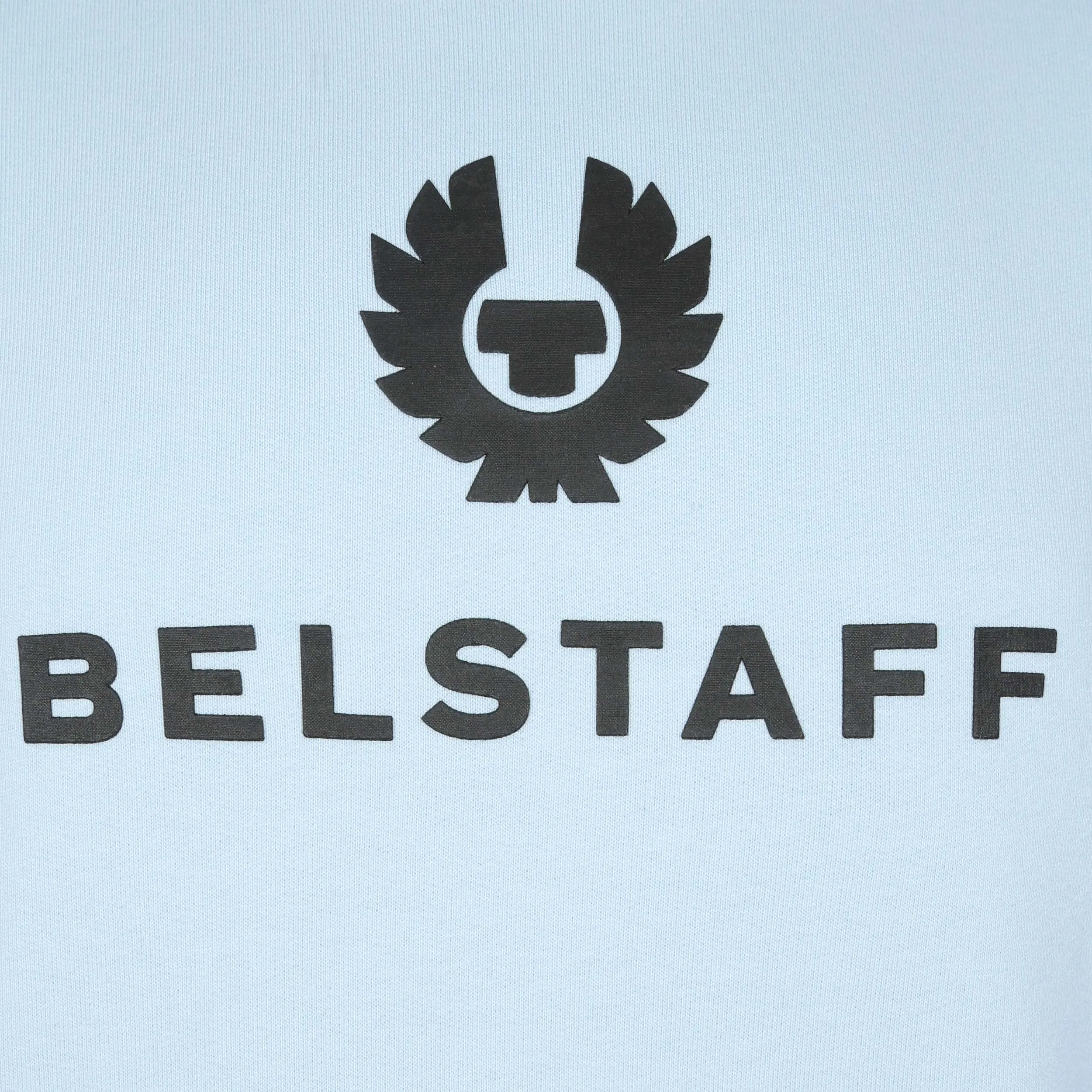 Belstaff Signature Crewneck Sweat Top in Sky Blue