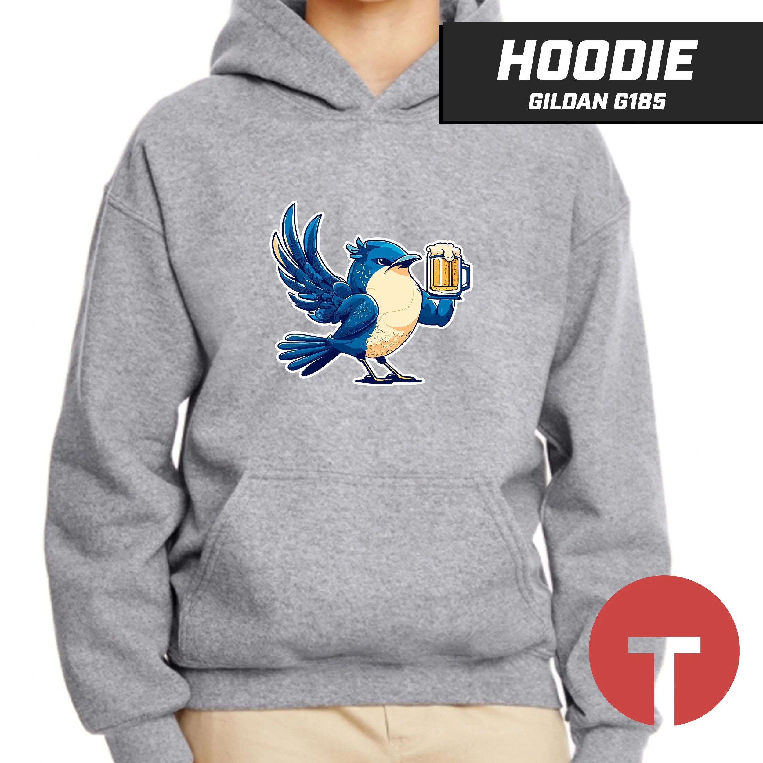 Bluebirds - Hoodie Gildan G185