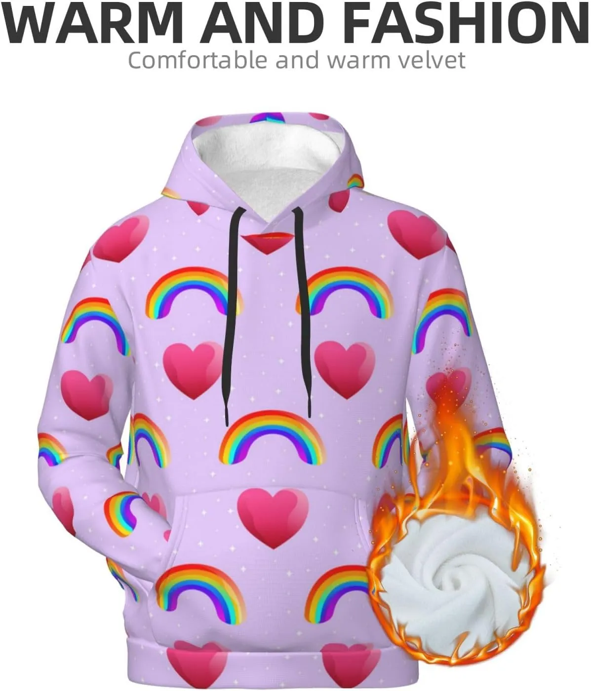 Cool Pullover Hoodie Sweatshirt for Men Women Athletic Hoodies with Pockets