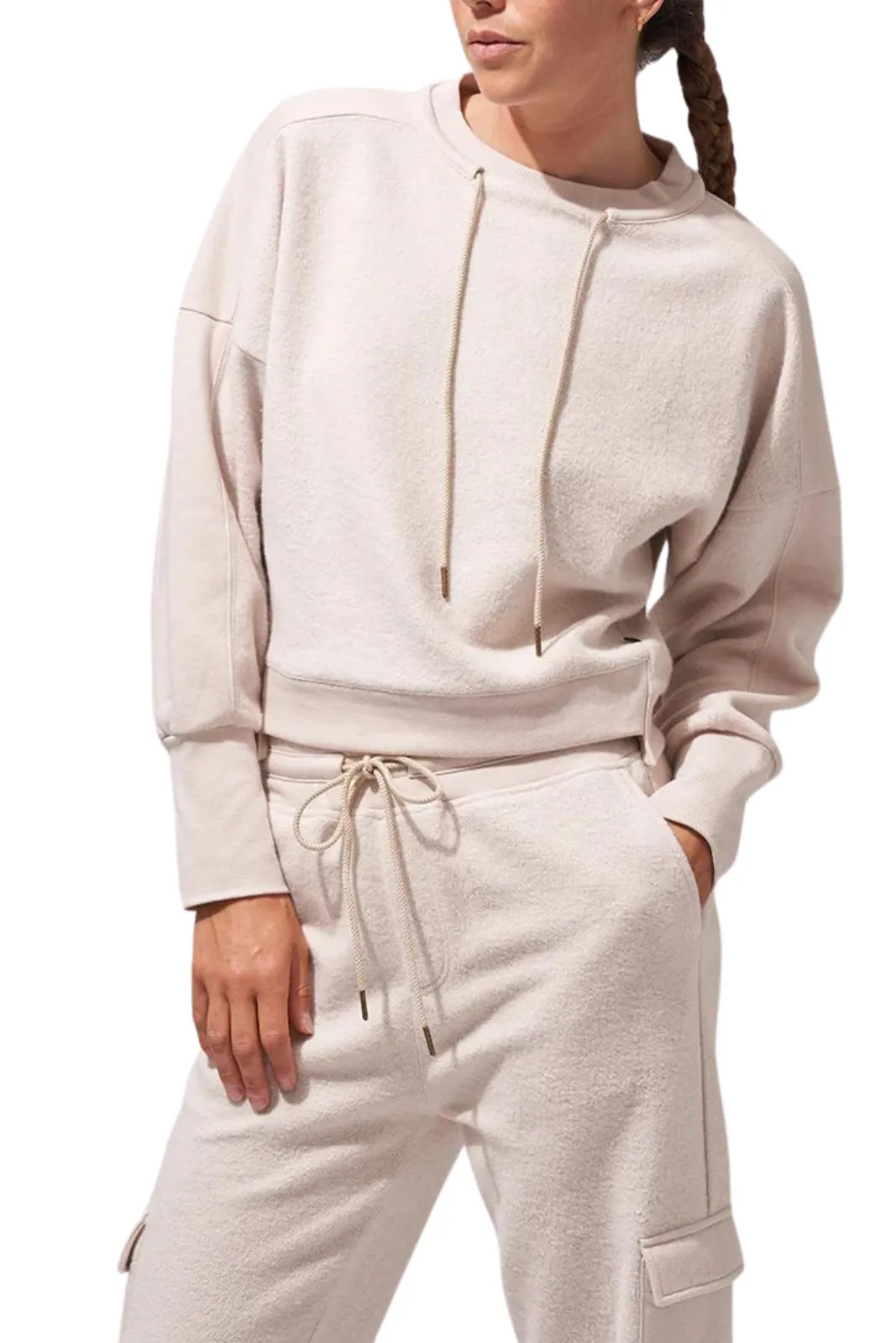 Crew Neck Sweatshirt, Oatmeal