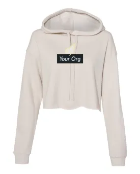Deluxe Box Logo - Bella & Canvas - Cropped Hooded Sweatshirt - Customer's Product with price 102.00