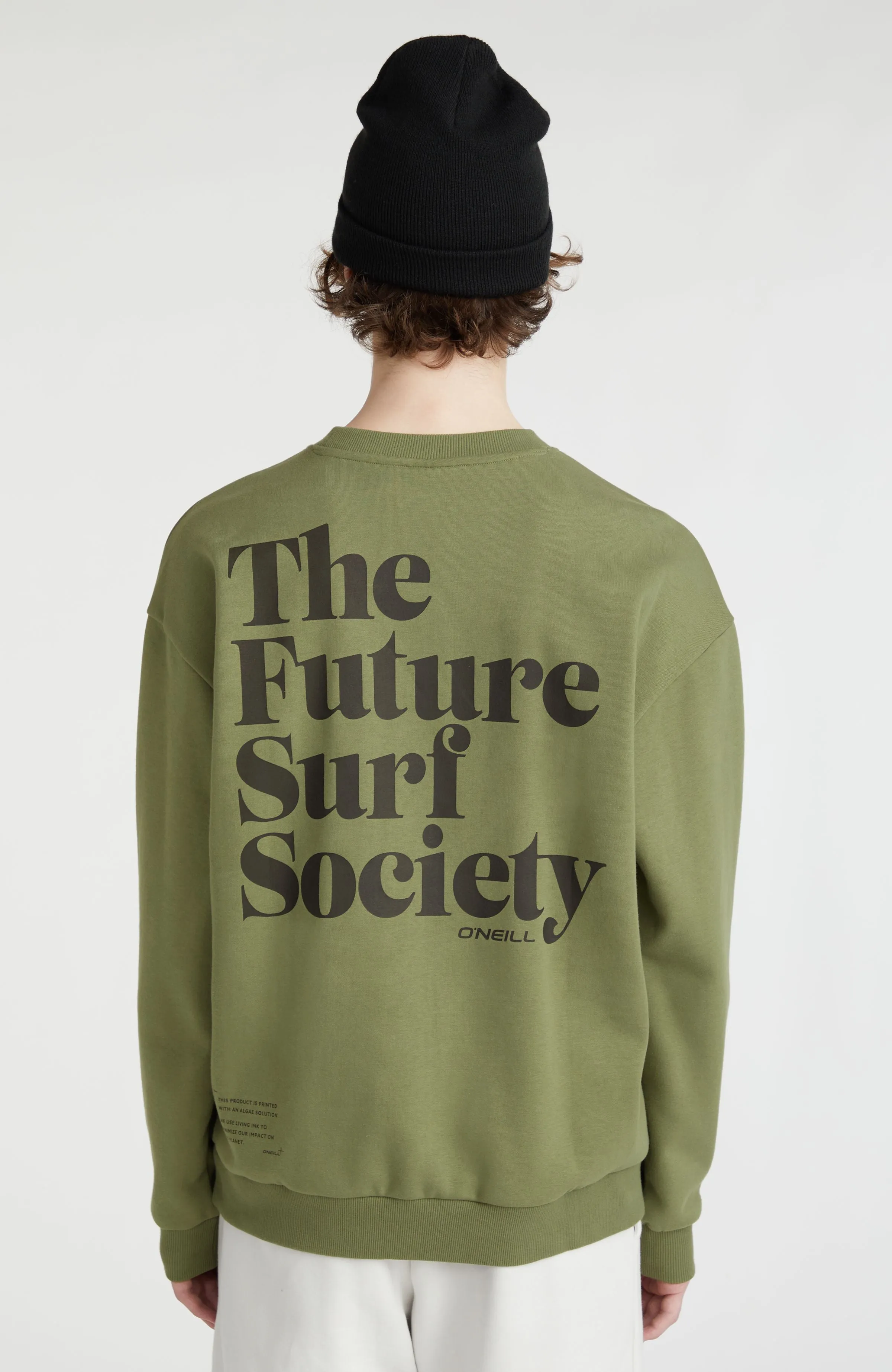 Future Surf Society Sweatshirt | Deep Lichen Green