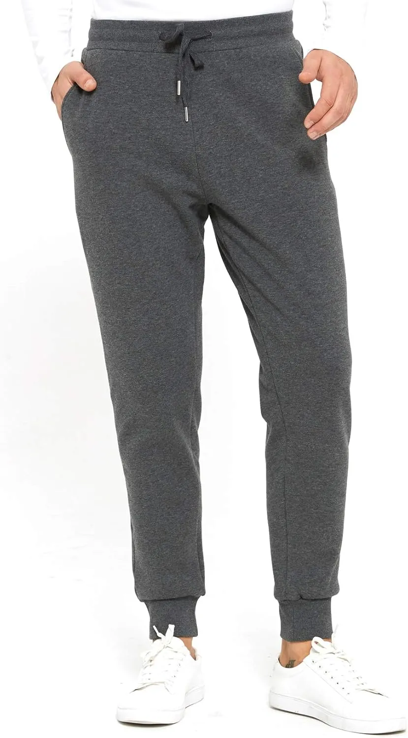 Inno 30" 32" 34" 36" 38" Men's Baby Polar Fleece Lined Jogger Pants Thermal Sweatpants Warm Winter Athletic Lounge Short Long