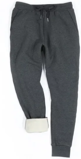 Inno 30" 32" 34" 36" 38" Men's Baby Polar Fleece Lined Jogger Pants Thermal Sweatpants Warm Winter Athletic Lounge Short Long
