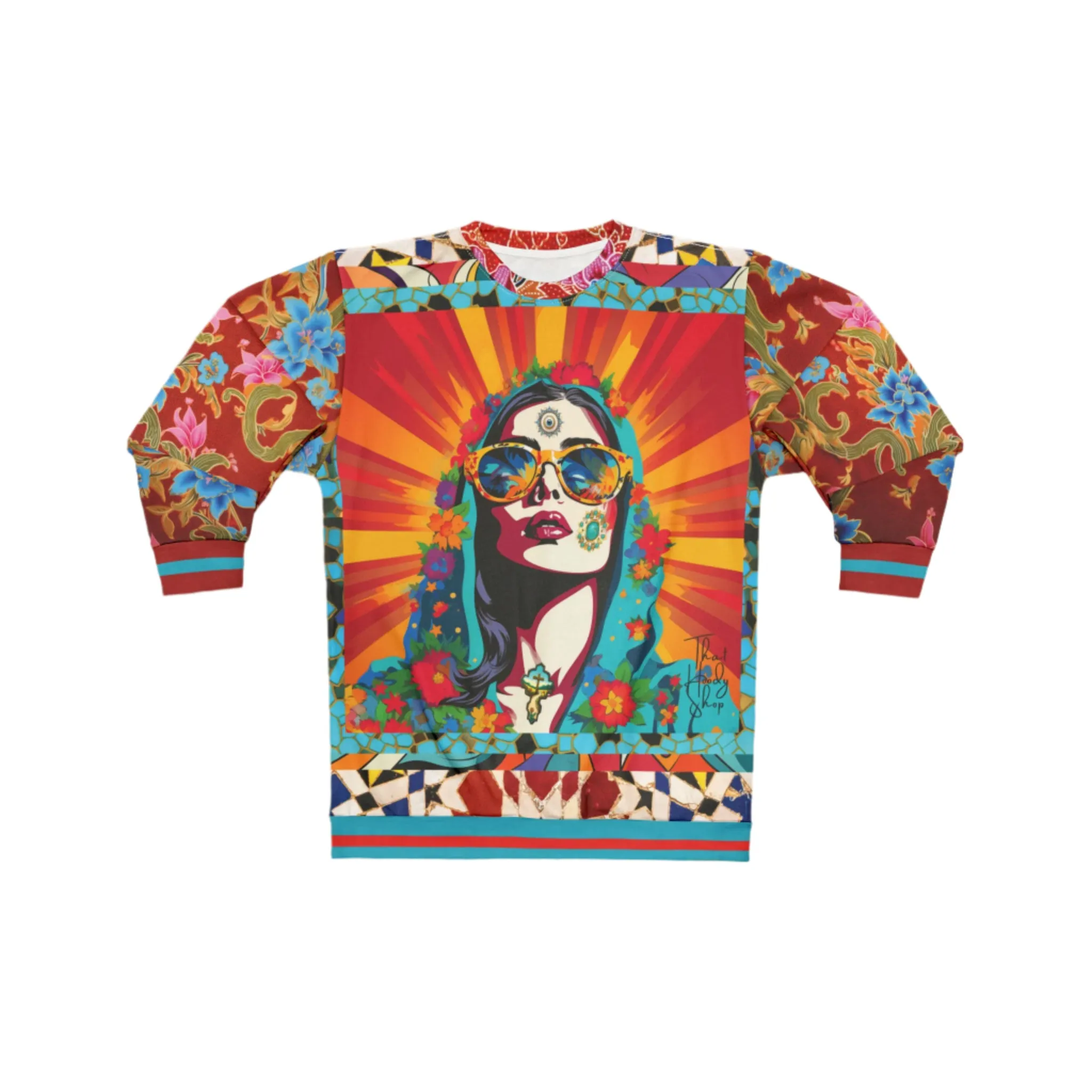 JC Superstar of the 5th Dimension Mid-Weight Polyester Unisex Sweatshirt (Gold Label)