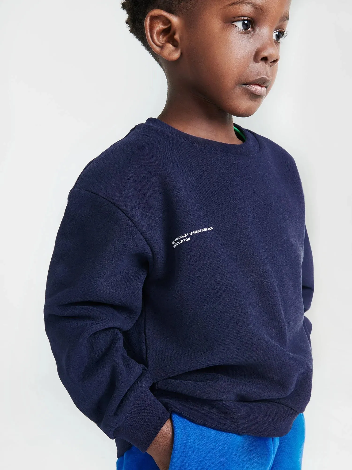 Kids' 365 Sweatshirt - Neutral Tones—navy blue