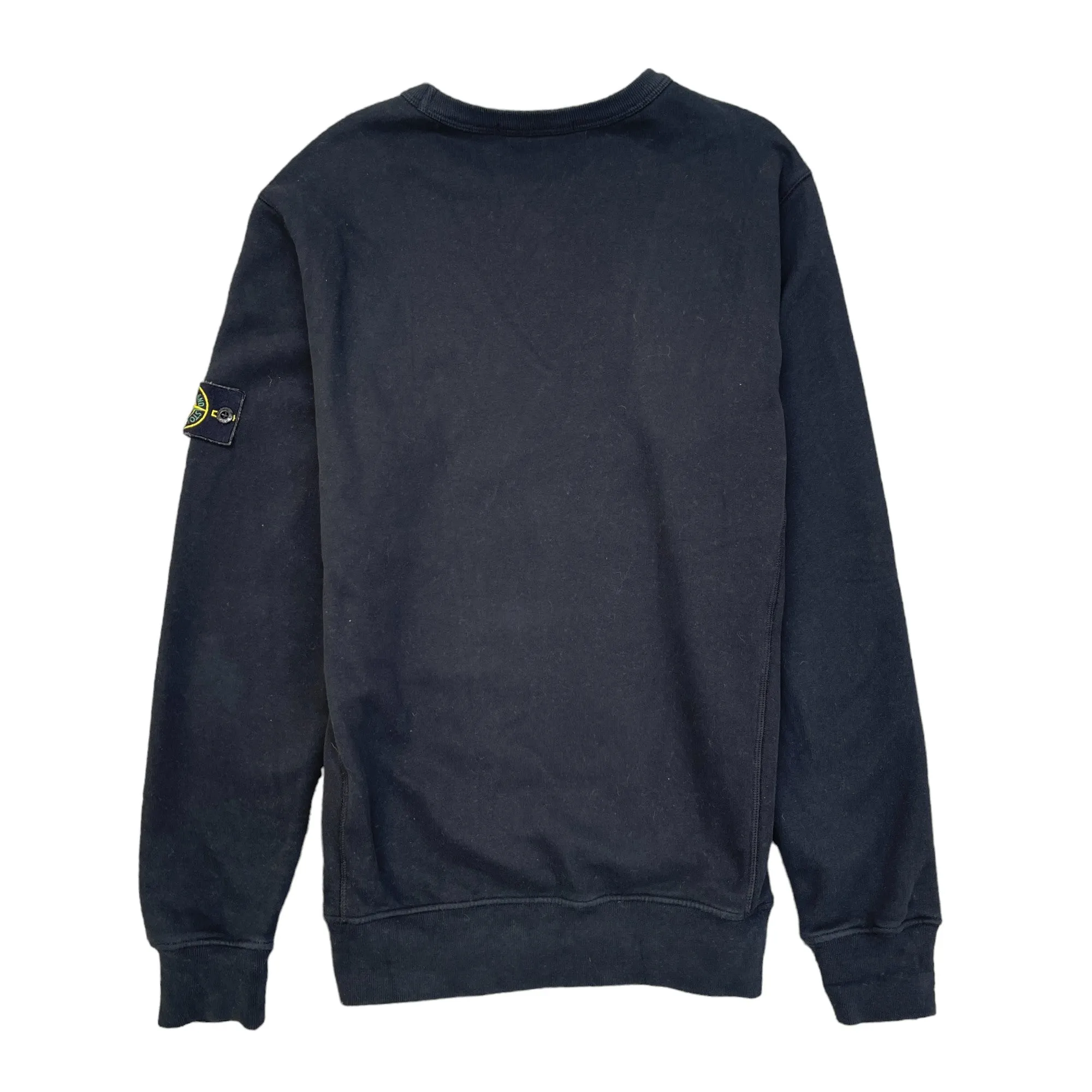 Men's Applique Logo Sweatshirt Black Size L