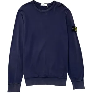 Men's Applique Logo Sweatshirt Navy Size XL