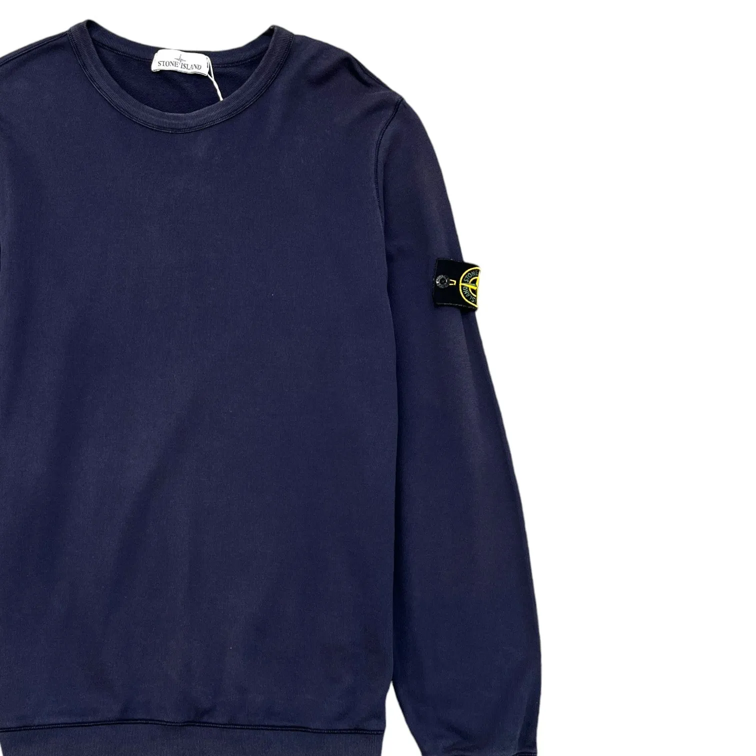 Men's Applique Logo Sweatshirt Navy Size XL