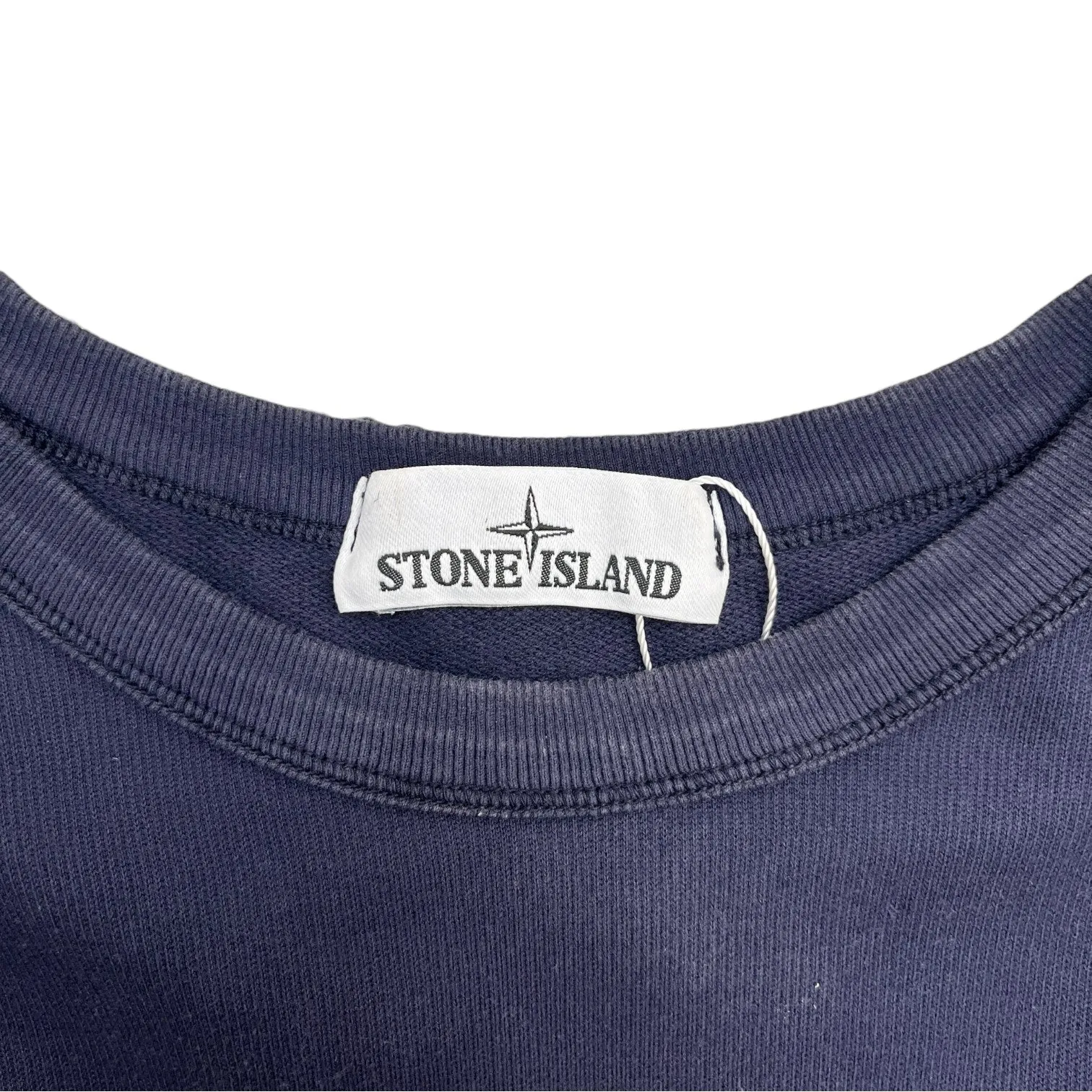 Men's Applique Logo Sweatshirt Navy Size XL