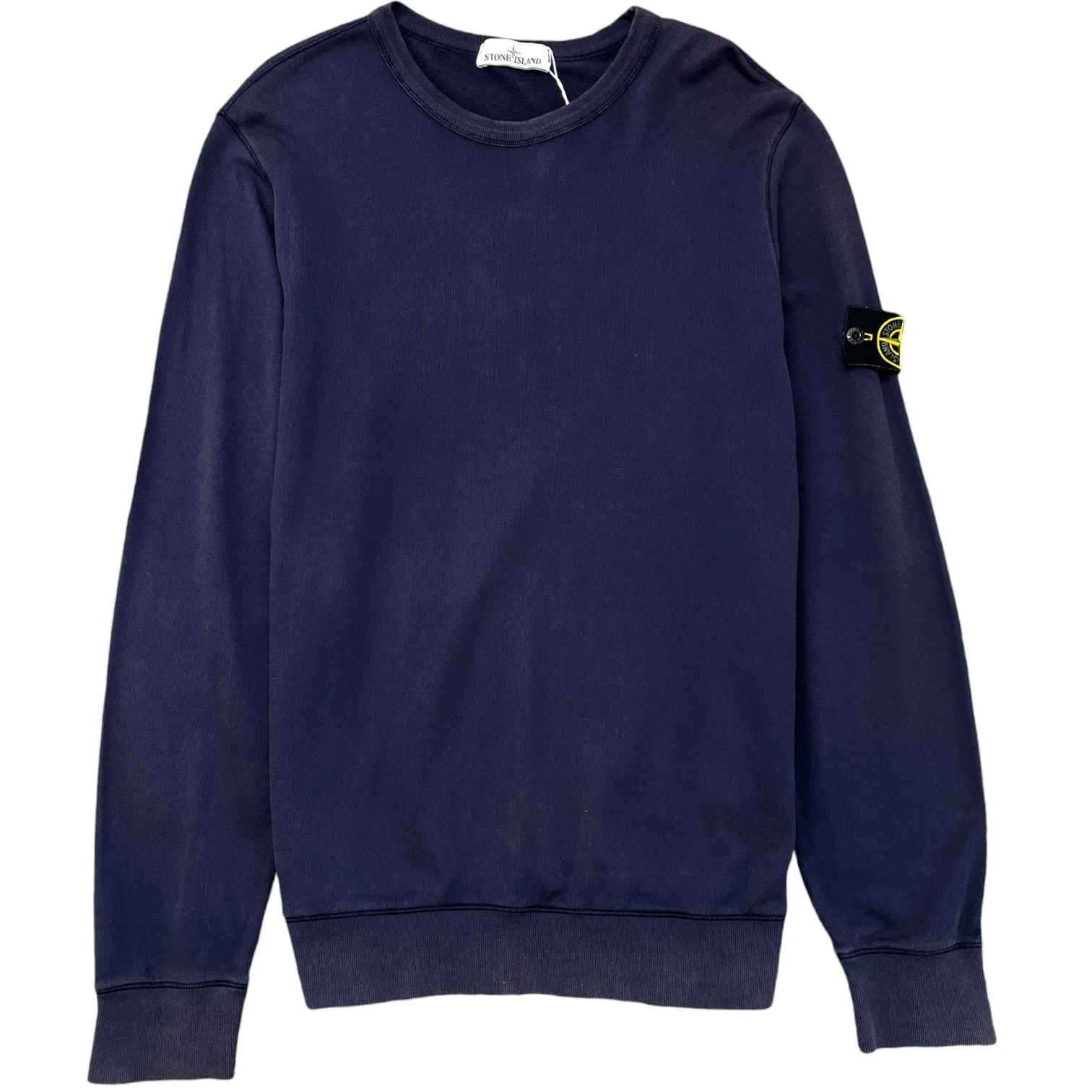 Men's Applique Logo Sweatshirt Navy Size XL
