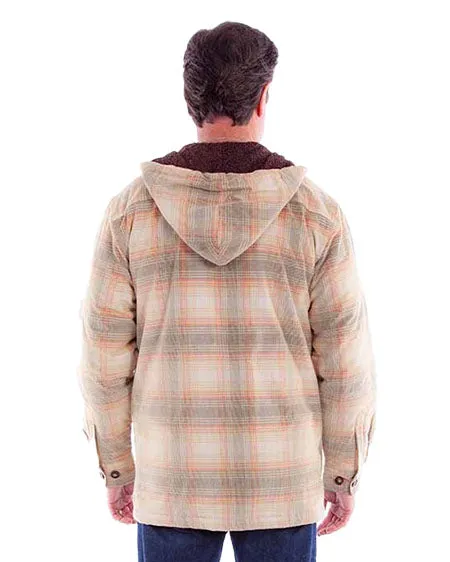 Men's Sherpa Lined Corduroy Hoodie
