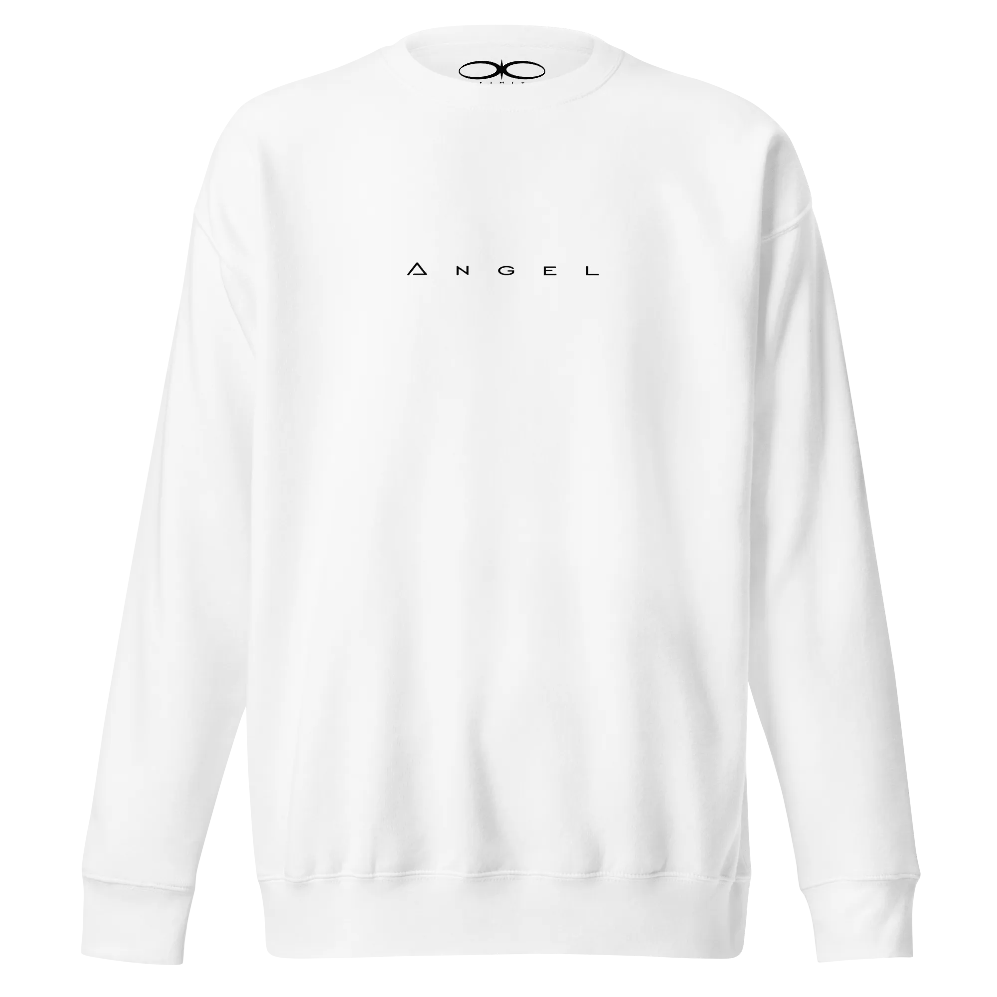 Men's Slogan And Guardian Angel Graphic Sweatshirt