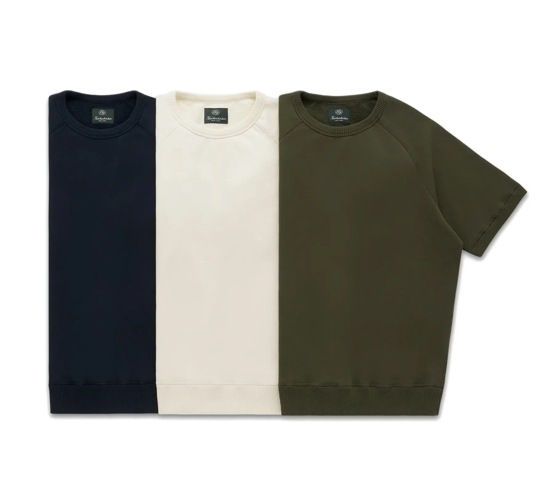 Raglan Runner Crew | Moss