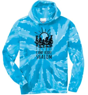 Rodef Shalom Tie-Dye Hooded Sweatshirt