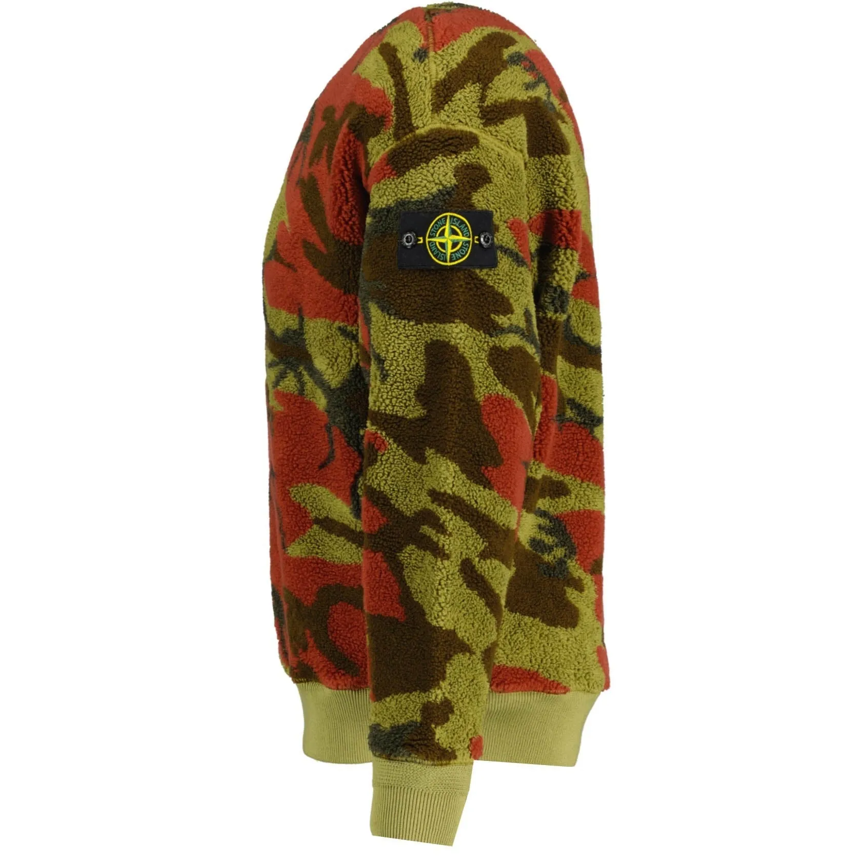 Stone Island Camouflage Fleece Sweatshirt