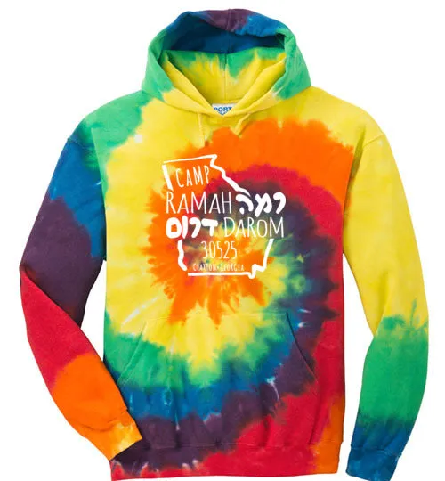 Tie-Dye Hooded Sweatshirt - GA