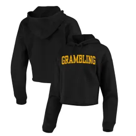 Venley NCAA Grambling State University OCIMPGR2 Womens Cropped fleece Hooded Sweatshirt