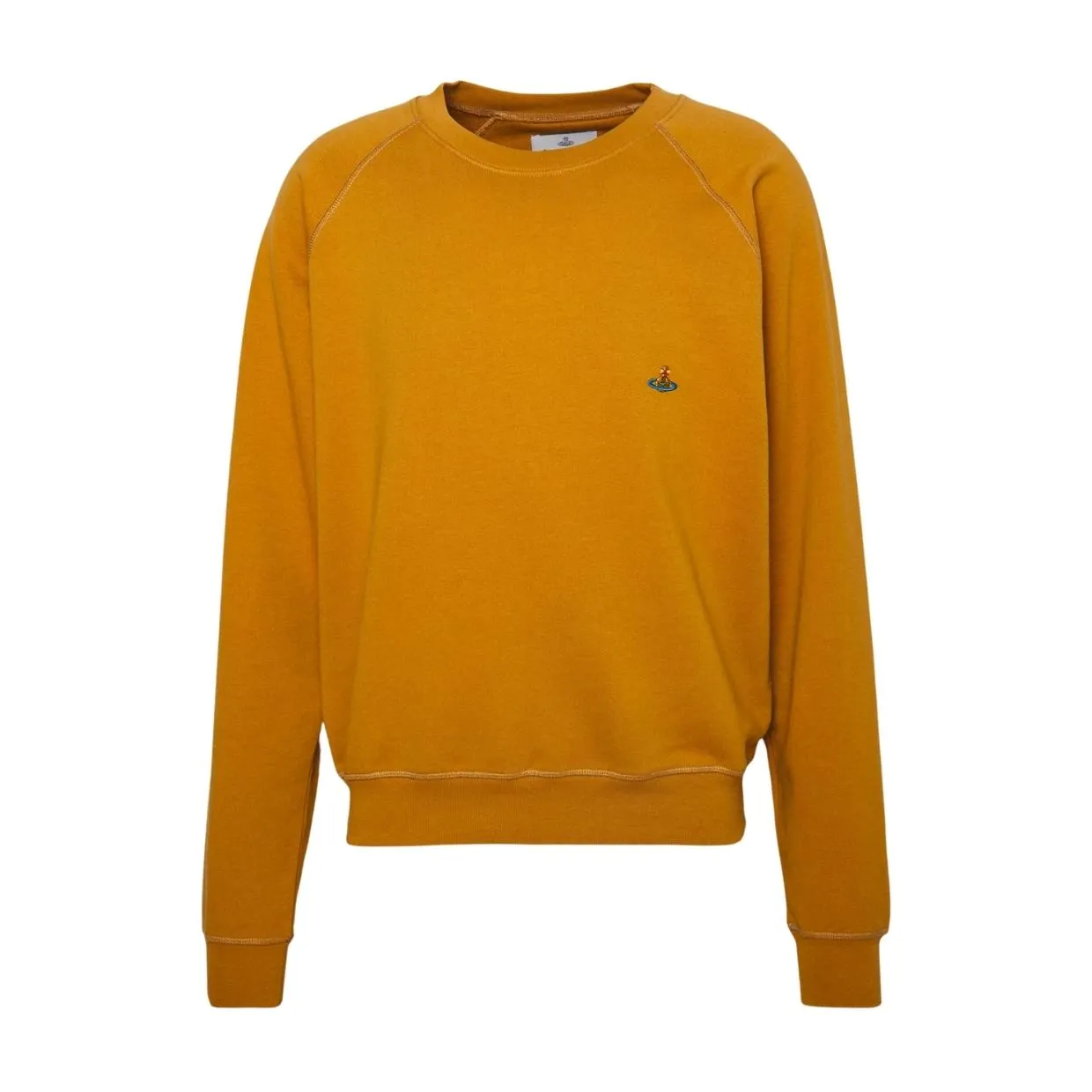 Vivienne Westwood Gold Raglan Logo Sweatshirt