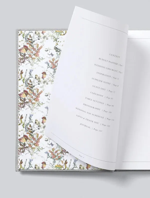 Wedding Planning Our Day Journal