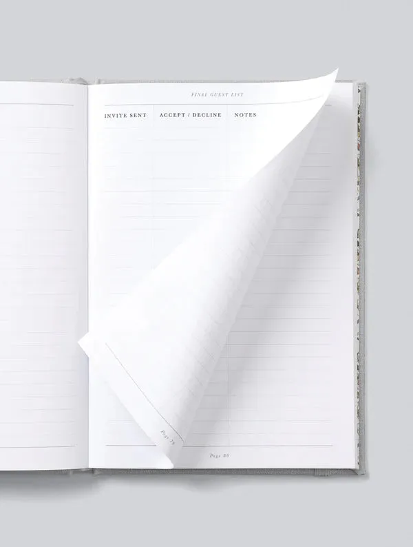 Wedding Planning Our Day Journal