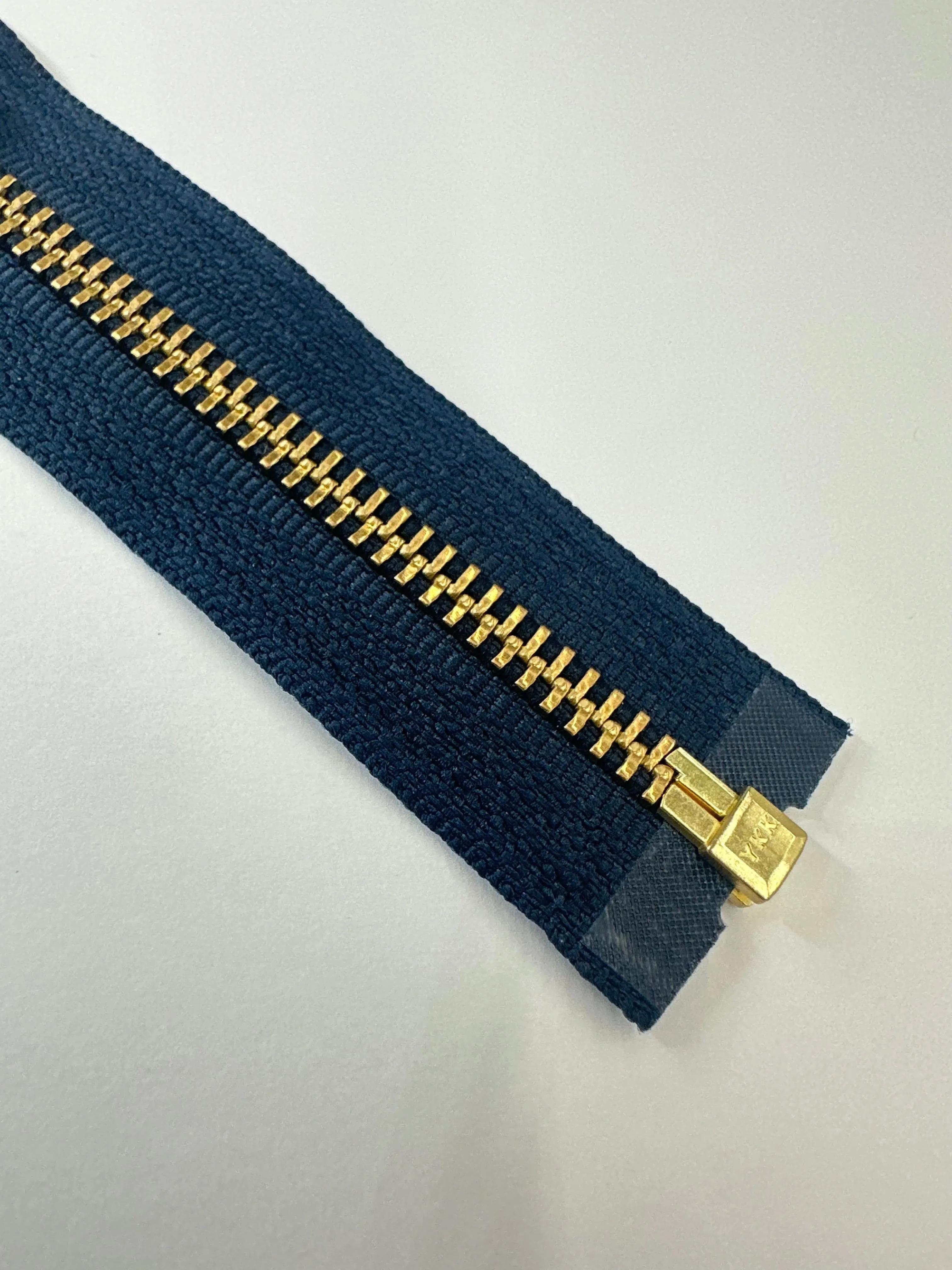 YKK® #5 Brass s/p Navy (560) DA Slider (Separating)